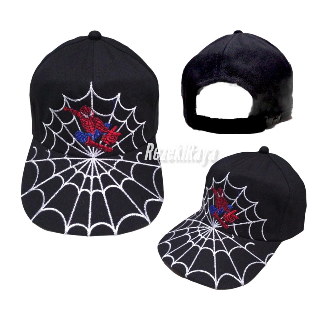 Topi Karakter Spideman Anak Topi Laba Laba Topi Baseball Anak