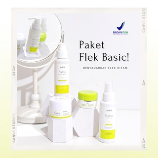 PAKET FLEK BASIC EVANA BEAUTY CARE - MUTU TERJAMIN HITUNGAN HARI FLEK HITAM MENGHILANG GRATIS SOOTHI