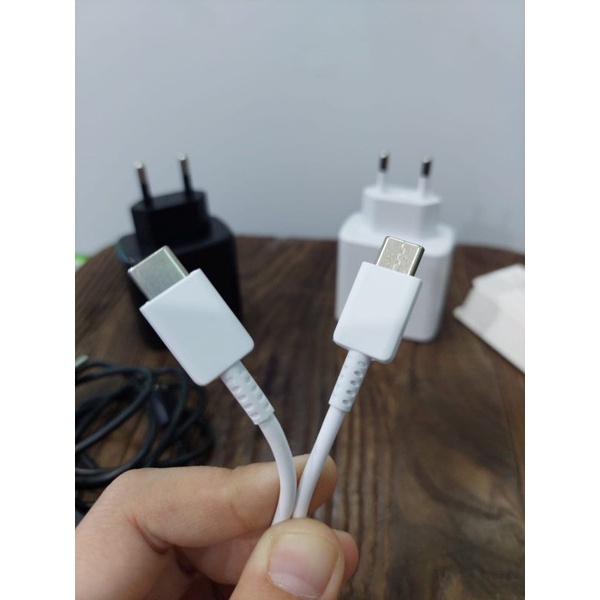 CHARGER SAMSUNG ORIGINAL 45W TYPE C TO TYPE C SUPER FAST CHARGING 3.0A