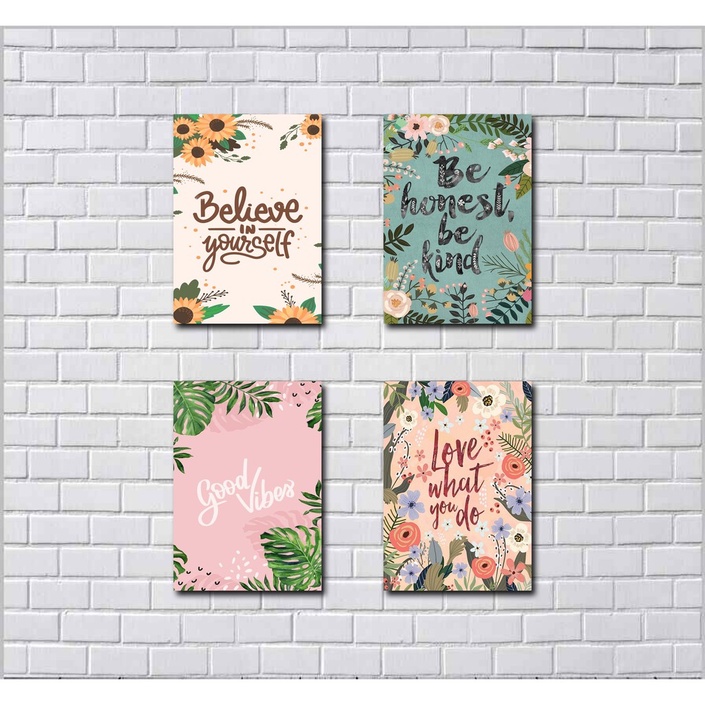 Wall Decor Pajangan dinding Quotes