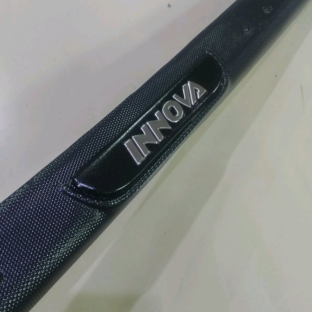 sill plate silplate pintu belakang BAGASI toyota inova innova lama 2004 sampai 2008 lengkung full 2005 2006 2007 hitam plastik tipe e g luxury diesel