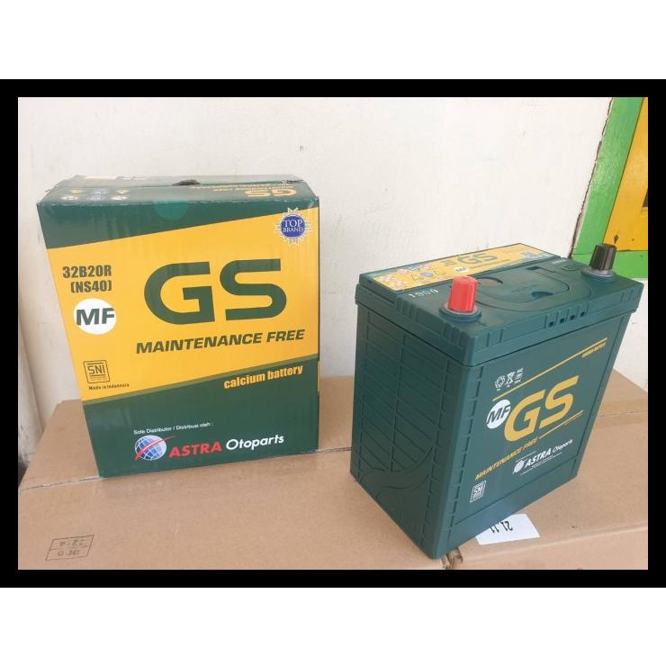 Jual Aki Mobil Avanza,Rush,Mazda 3 Ns40 Gs Astra Mf (Aki Kering) 35Ah