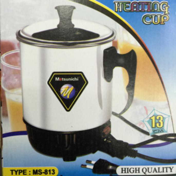TEKO MUG LISTRIK PEMANAS AIR MASAK MIE INSTAN STAINLESS 13 SLVSHOP IX PERALATAN MEMASAK