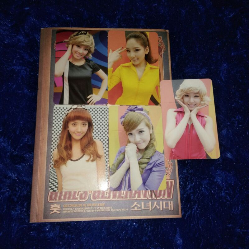 ALBUM PC PHOTOCARD SNSD HOOT TAEYEON TIFFANY JESSICA YOONA