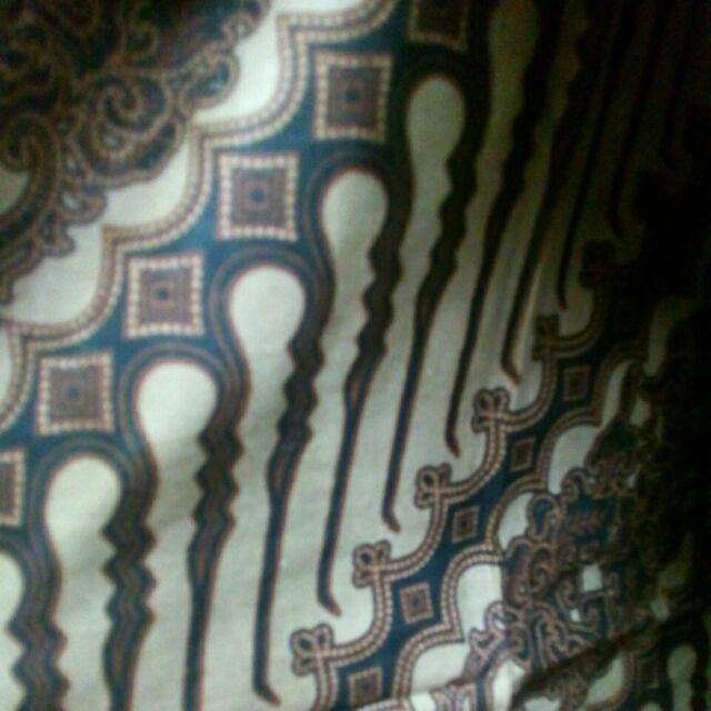 Asifa Batik Hrb026 Kenongo Kemeja Tosca Pendek Pekalongan Padi M L Xl Sogan Tulis Halus Kemeja Batik