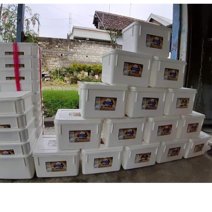 【Penjualan Terbaik】✅COD Box Es Krim 8 Liter / Ember es krim Kondisi Bagus paling murah