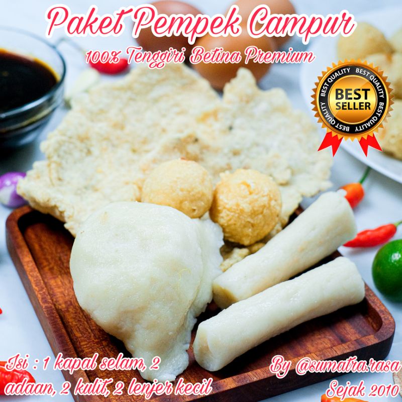 

Pempek Palembang Asli Tenggiri Premium