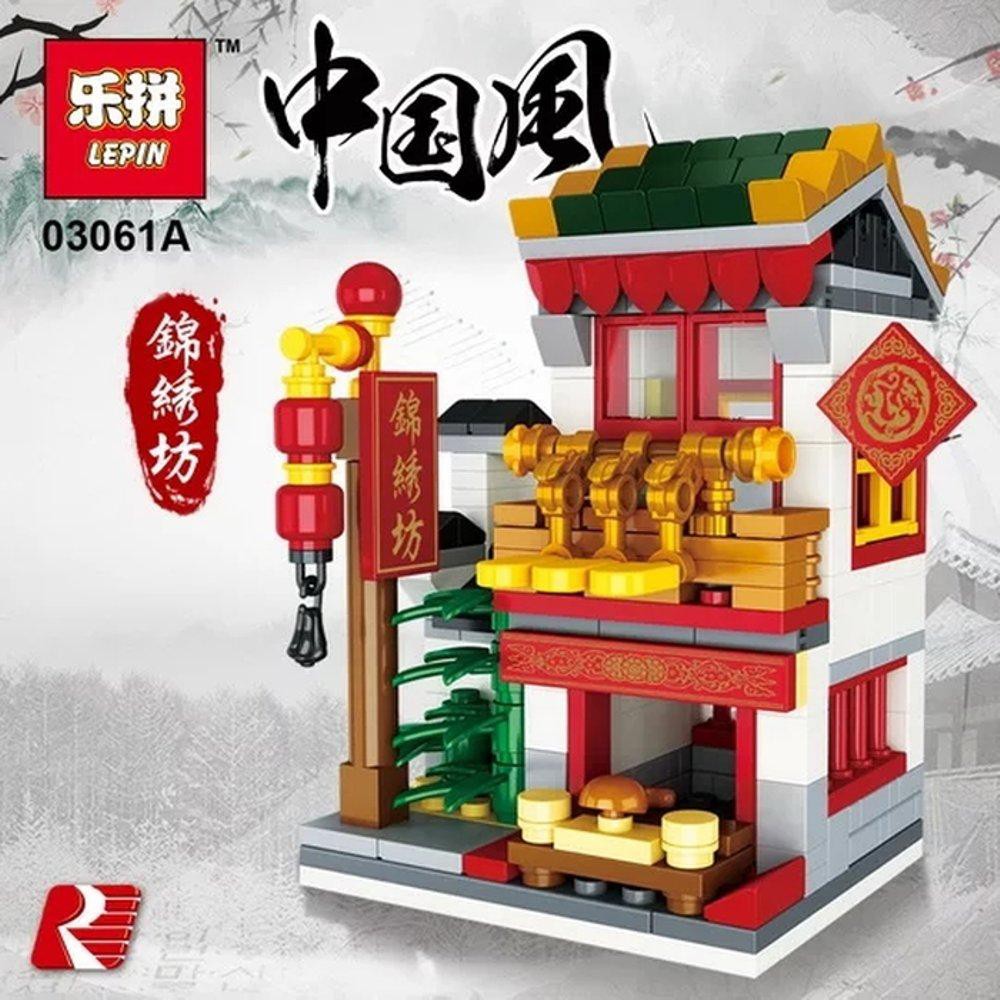 MAINAN BRICK LEPIN 03061 A CHINESE STYLE BUILDING.