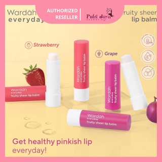 Image of Wardah Everyday Fruity Sheer Lip Balm | 4gr