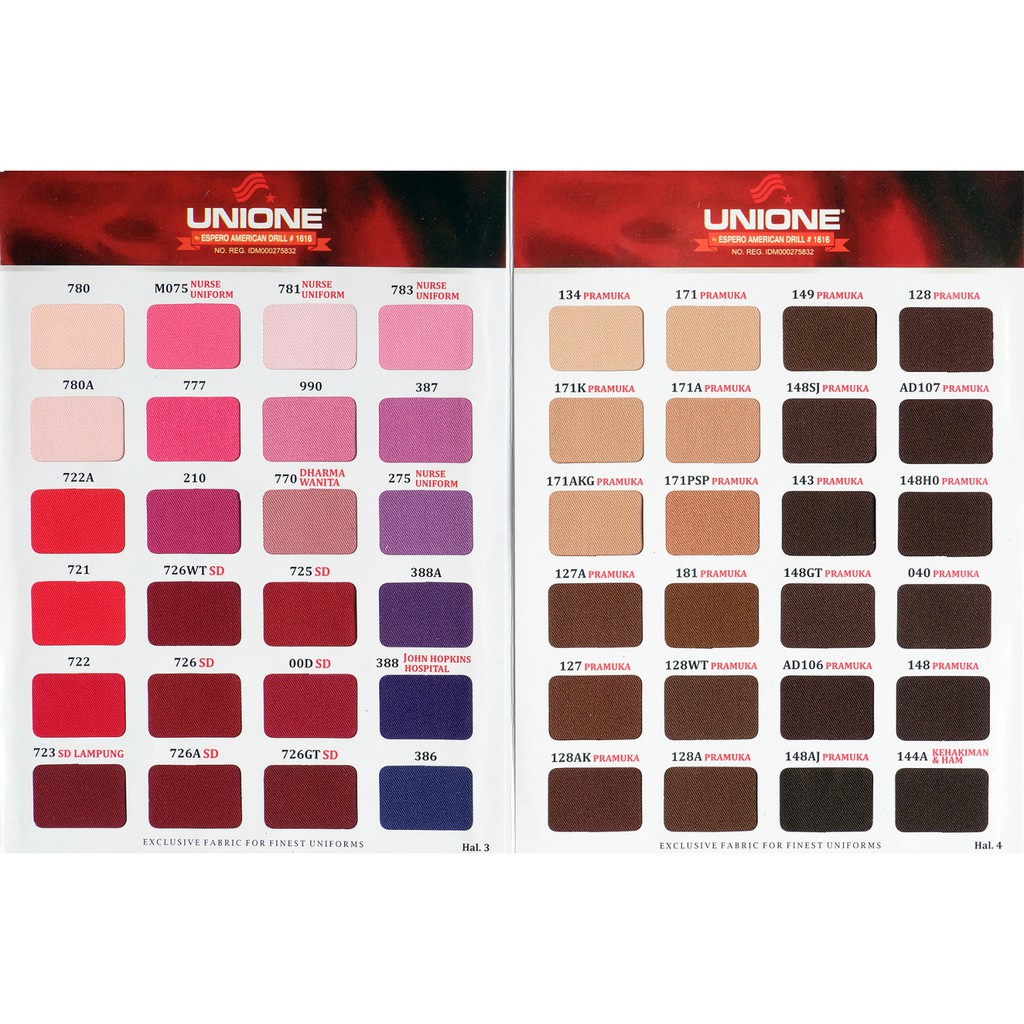 KAIN UNIONE PAGE 3-4 by ESPERO AMERICAN DRILL #1616 UNIONE