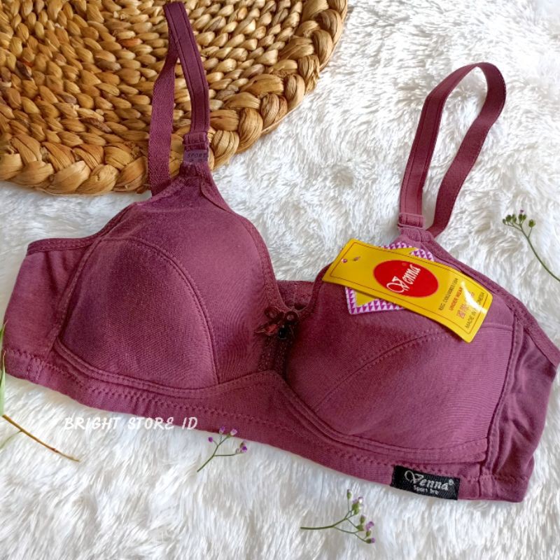 BH VENNA TERLARIS Sport Bra/BH tanpa busa tanpa kawat 34-42 Venna
