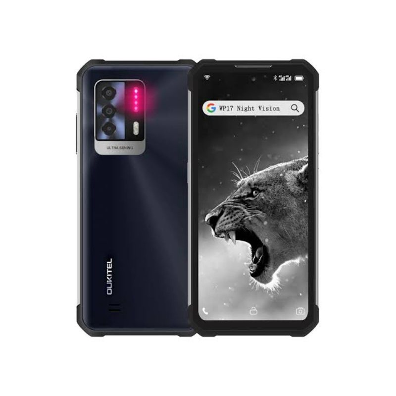 OUKITEL WP17 Black 8/128GB New Smartphone Waterproof Rugged Phone IP68
