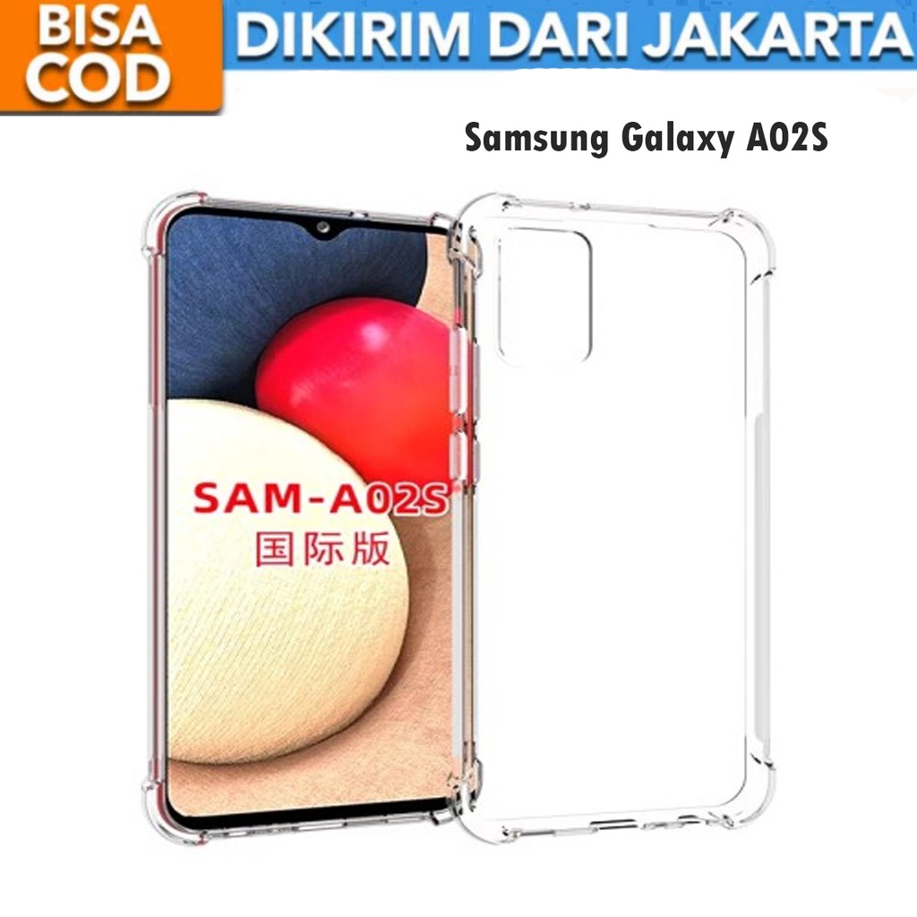 Casing Samsung Galaxy A02S Anti crack SoftCase