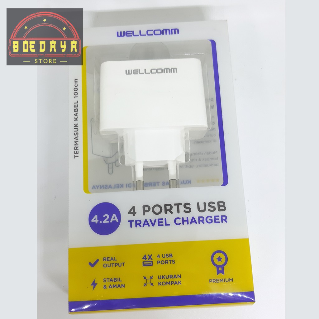 Charger Wellcomm 4.2 Murah Casan Wellcomm Murah Charger Murah