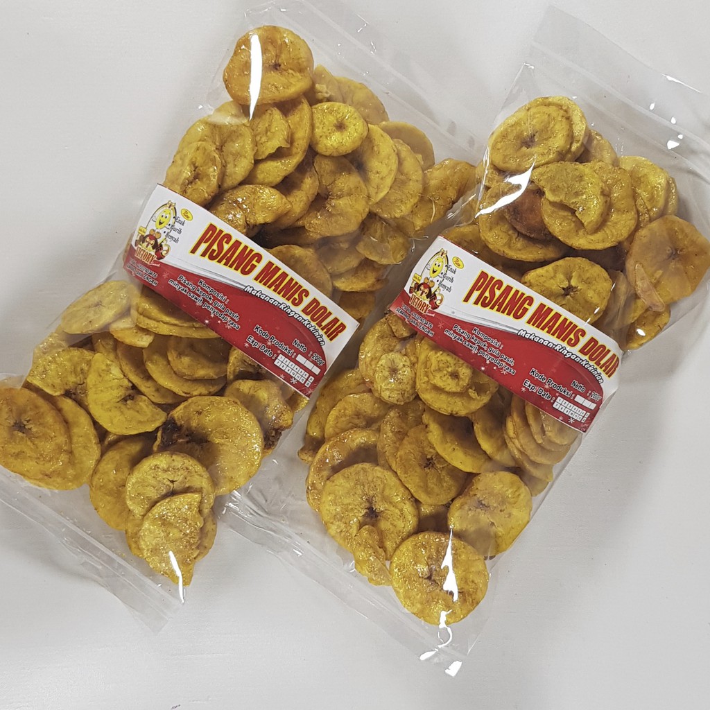 

Victory Snack - Camilan Pisang Manis Dollar murah isi 200 gr