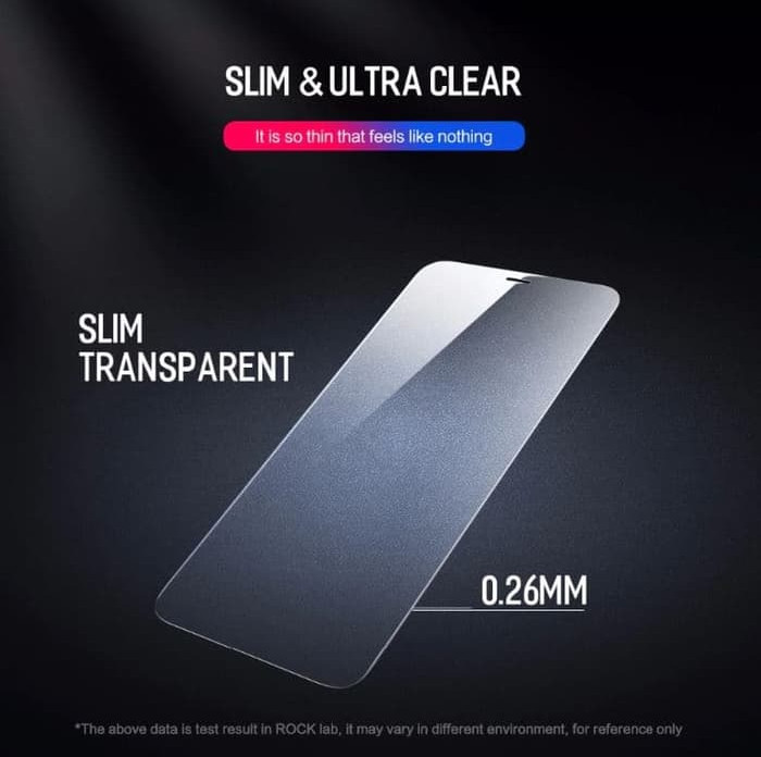 ROCK Tempered Glass HD for iPhone X iPhone XS 9H 2.5D