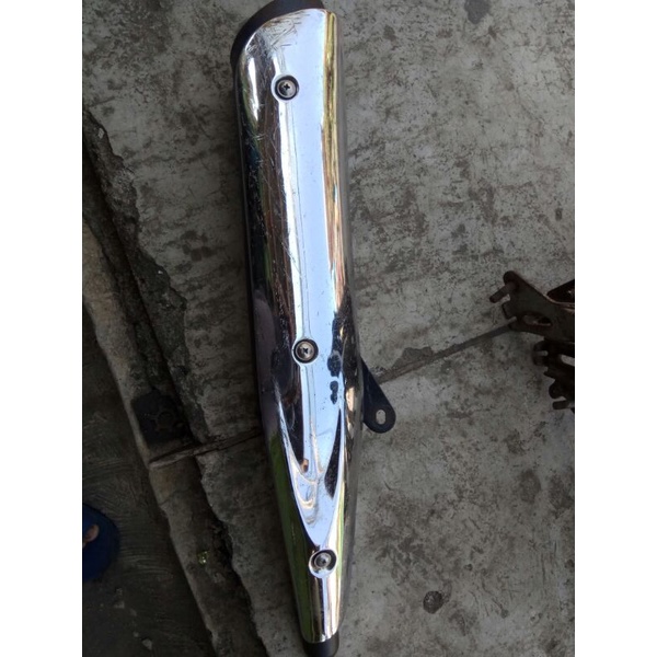 Kawasaki zx 130 knalpot standar orsinil