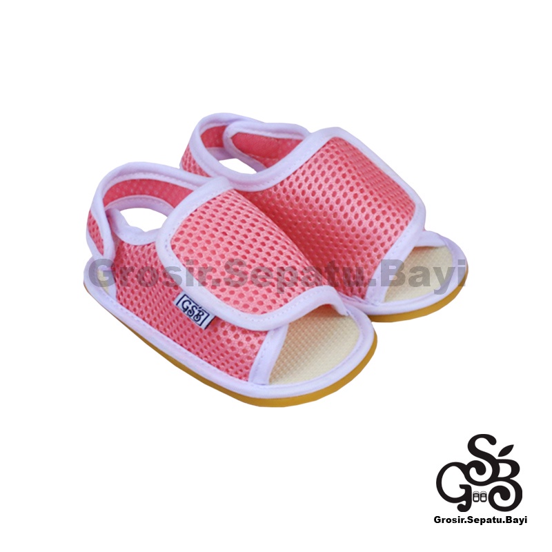 sepatu bayi sandal bayi sendal bayi laki laki perempuan prewalker bayi  umur 2 - 12 bulan model casual S05 polos ringan  fleksibel &amp; Anti Slip