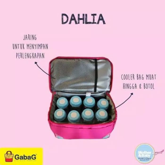 Cooler Bag Gabag Sling Series - Tas Pendingin Asi Gabag - Dahlia
