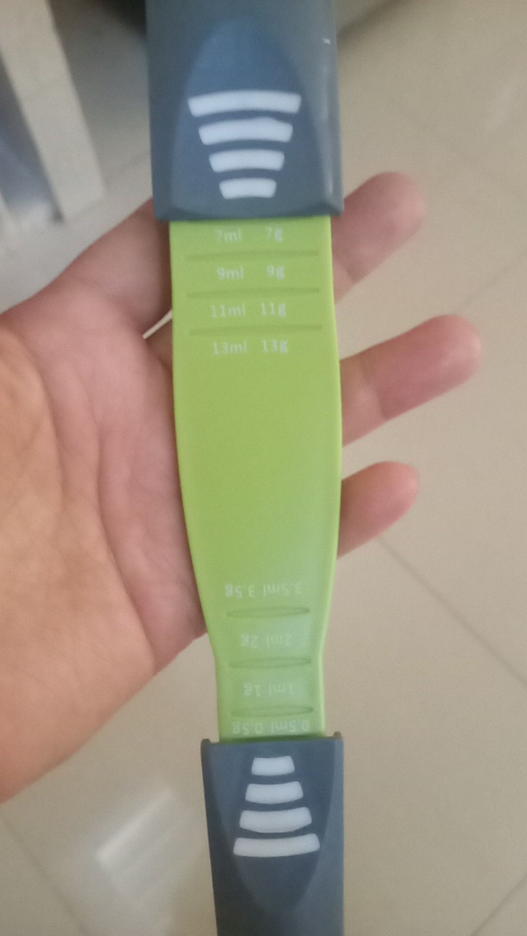 Sendok Takar Geser Bumbu - Sliding Measuring Spoon