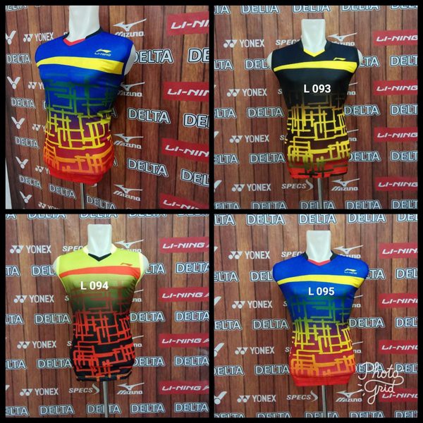 Dijual Baju Badminton Bulutangkis Kaos Singlet Lining Kaos Olahraga Baju Badminton Murah Murah