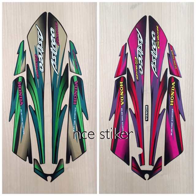 STIKER STRIPING HONDA GRAND ASTREA 1997