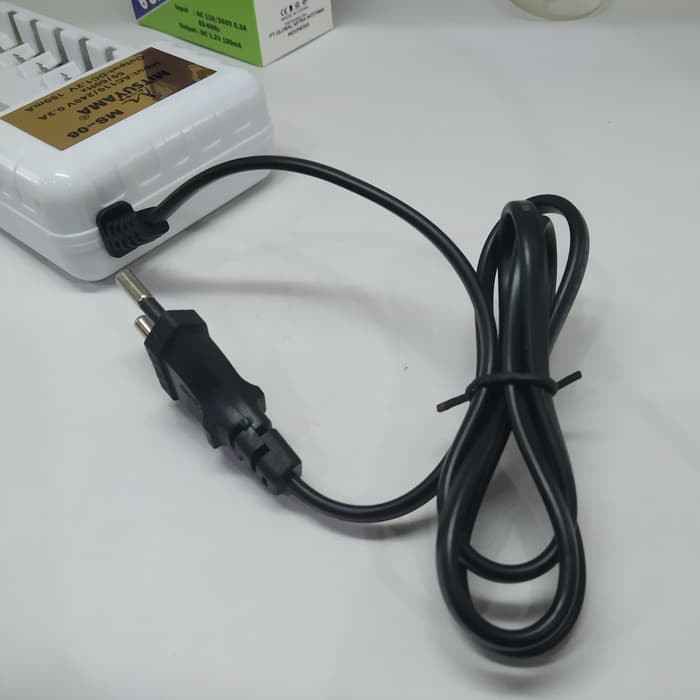 Alat Charger Charge Cas Casan Baterai Batre AA A2 AAA A3 6 Slot Kabel dramashop