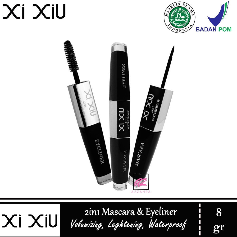XI XIU Divine 2in1 Mascara &amp; Eyeliner (BPOM)