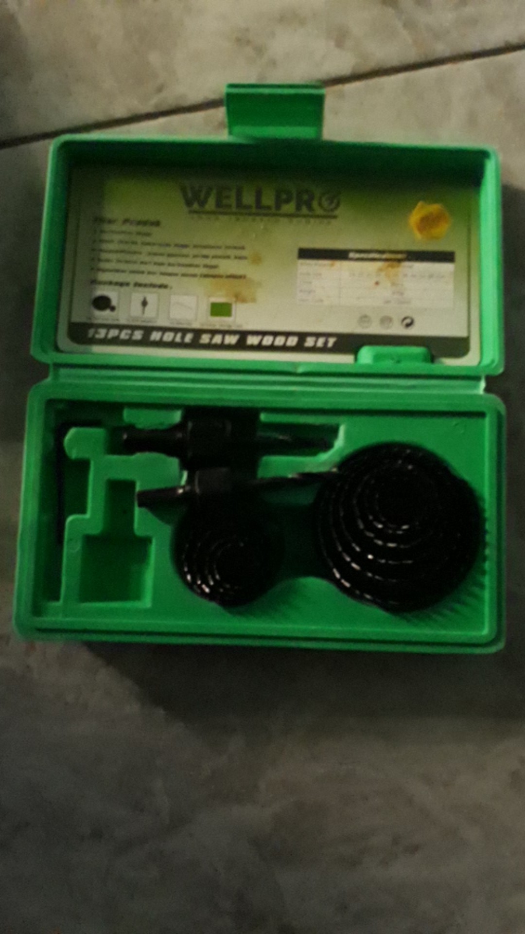 Holesaw Set 13 Pcs Mata Bor Kayu Mata Bor Hidroponik Murah Isi 13