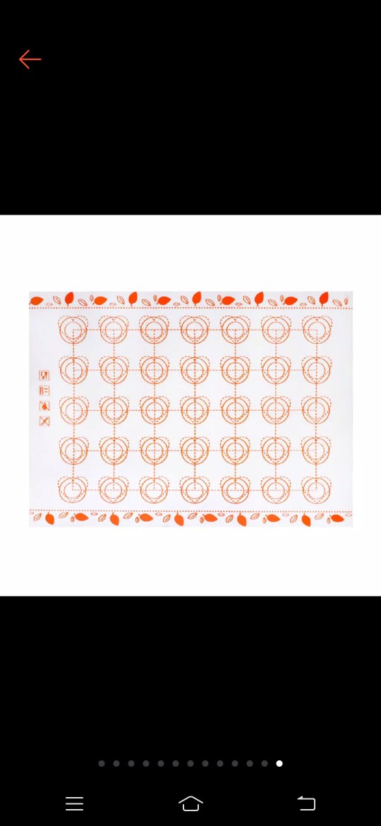 Instore Kitchen Fondant Home Silicone Oven Macaron Baking Mat