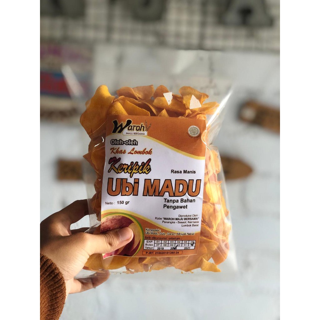 

KERIPIK UBI MADU KHAS LOMBOK