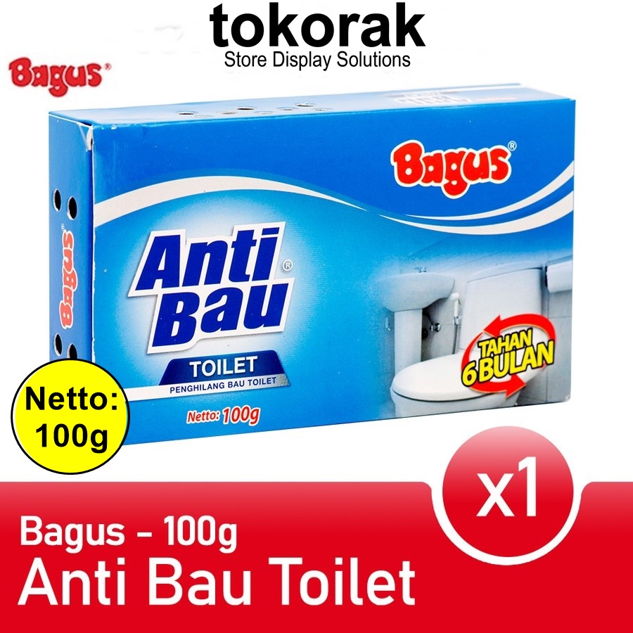 ANTI BAU TOILET 100 GR BAGUS - PENGHILANG BAU KAMAR MANDI SERAP LEMBAB W-20312