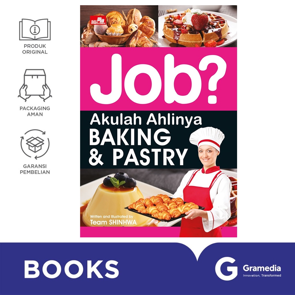 Gramedia Bali - Job? Akulah Ahlinya Baking &amp; Pastry