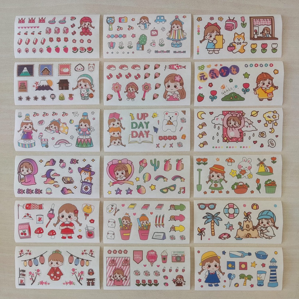 

Stiker Kreatif Dekorasi , Stiker Decoration, Stiker Lucu Unik (Uk. 11 Cm x 5,5 Cm)