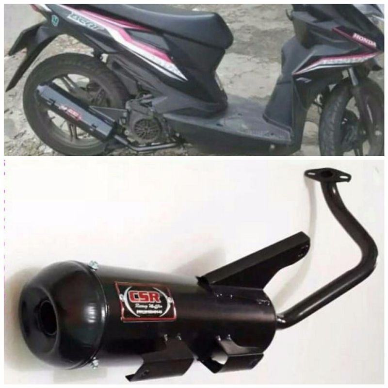 knalpot bobokan racing beat street merk csr racing ngebas mber