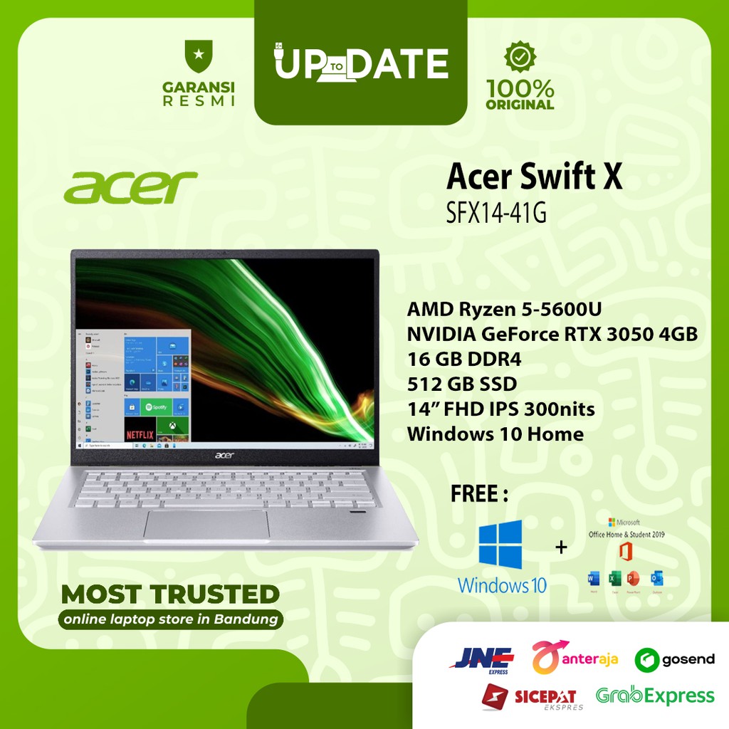 Acer swift x harga