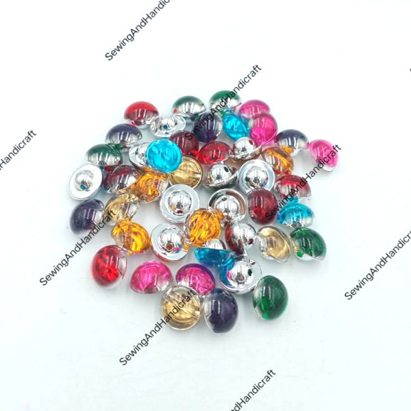 Kancing Hias/Kancing Jamur Transparan /Kancing kebaya /Kancing wanita /Kancing baju