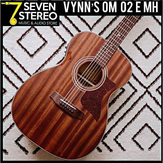 Vynns's OM 02 E MH - OM02EMH Acoustic Electric Guitar