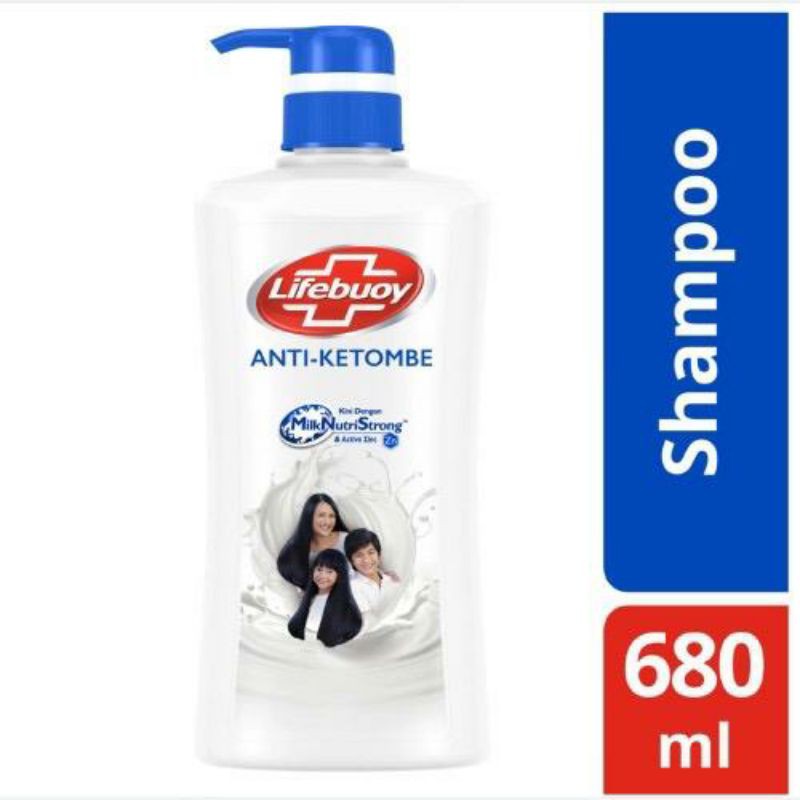 PROMO LIFEBUOY SHAMPOO PUMP 680 ML - ORIGINAL 100%