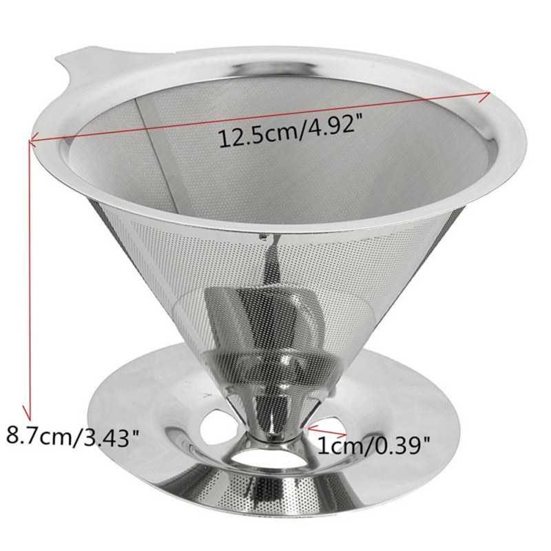 One Two Cups Filter Penyaring Kopi Double Layer Coffee Filter - V60