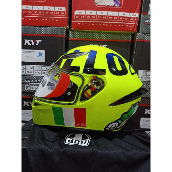 helm agv k1 rossi mugello 2016 .