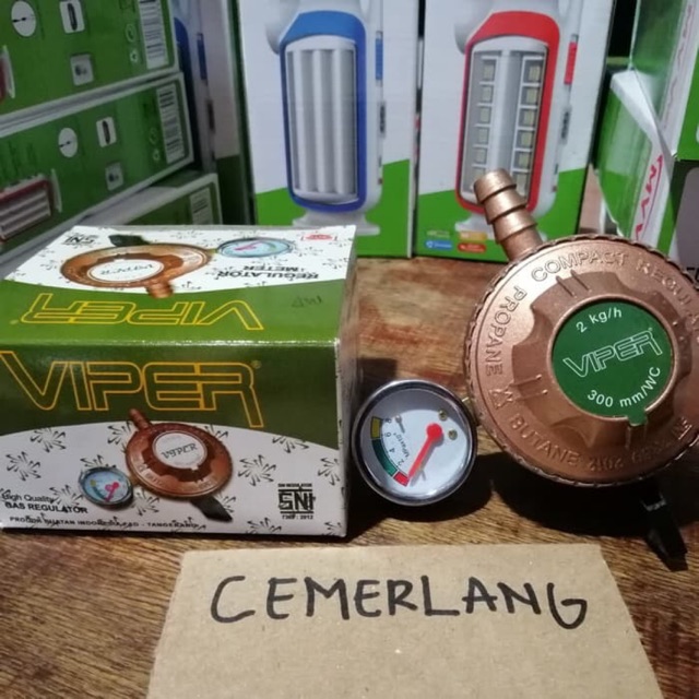 Regulator Gas Meter VIPER pedoman otomatis