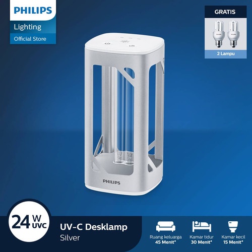 PHILIPS Lampu UVC Disinfektan Virus 24 Watt