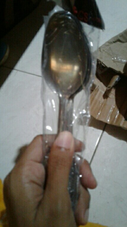 Souvenir - Sendok Makan Stainless Murah Tebal - Merk Subron