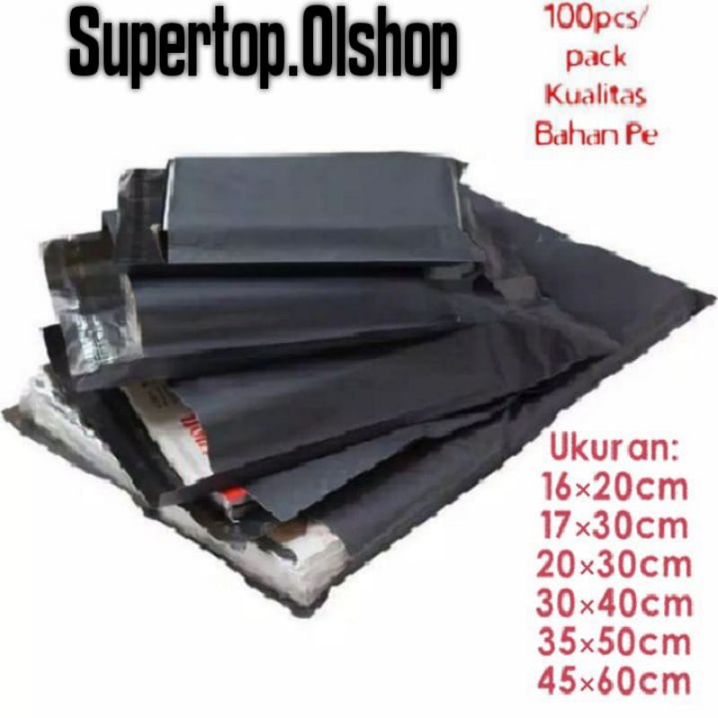 NEW official Polymailer isi 100 Plastik Kemasan / Tebal⭐ Supertop ⭐