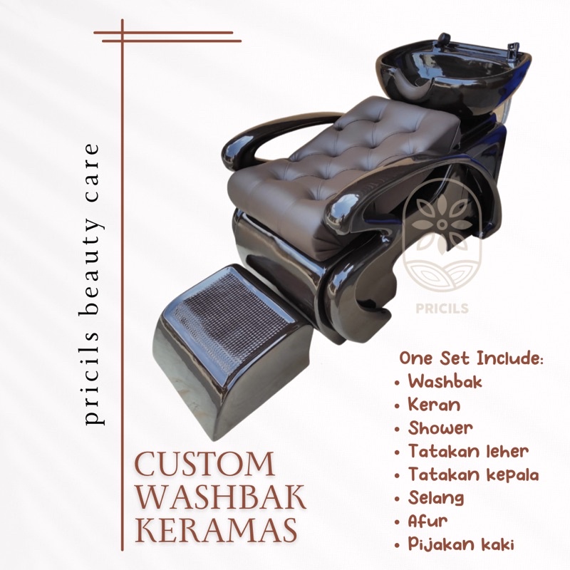 Washbak Keramas Fiber / Custom Washbak Keramas