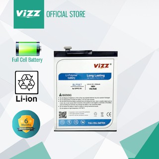 Vizz Baterai OPPO BLP567 Baterai R1 BLP 567 Original