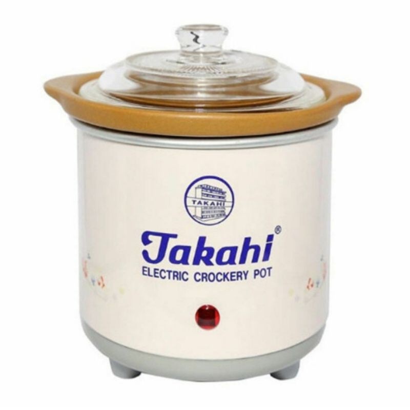 Takahi Crockery Pot 1,2 Liter - 3102 (Blue/Pink/Orange)