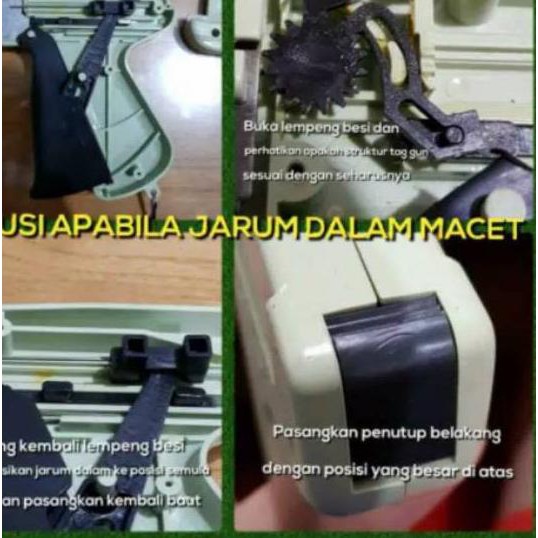 

Barang Baru ✧ TAG GUN QIDA + 5 REFILL JARUM / TEMBAKAN LABEL BAJU STANDAR!