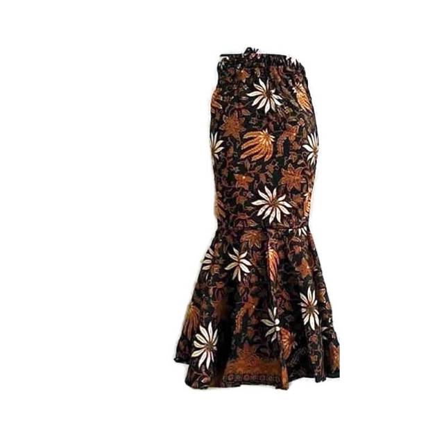 Rok Kebaya Duyung Motif Pisang gold Jumbo